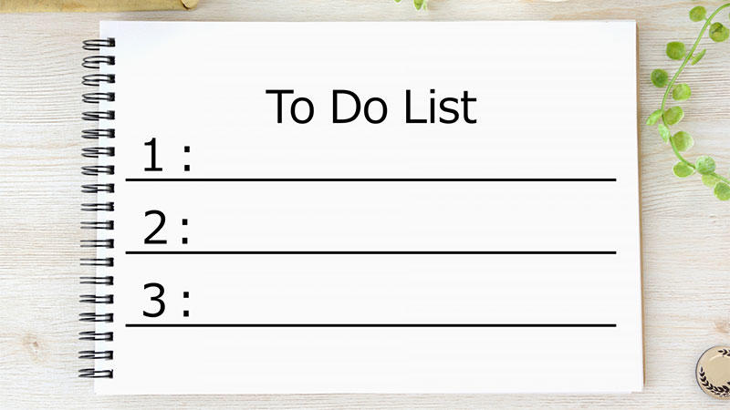 忙しいママたちへ。優先順位が決められないならToDoリストを作ってみよう！